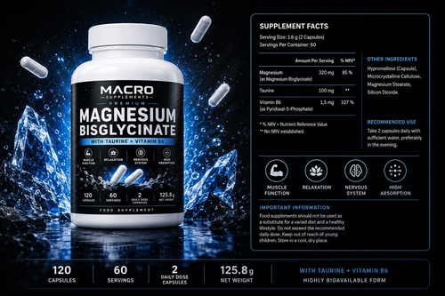 Magnesium Bisglycinate - 120 Capsules