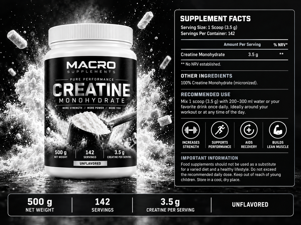 Creatine Monohydrate – 500g