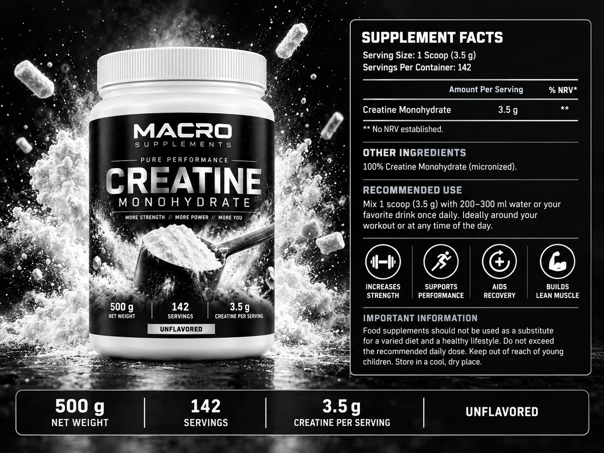 Creatine Monohydrate – 500g