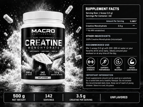Creatine Monohydrate – 500g