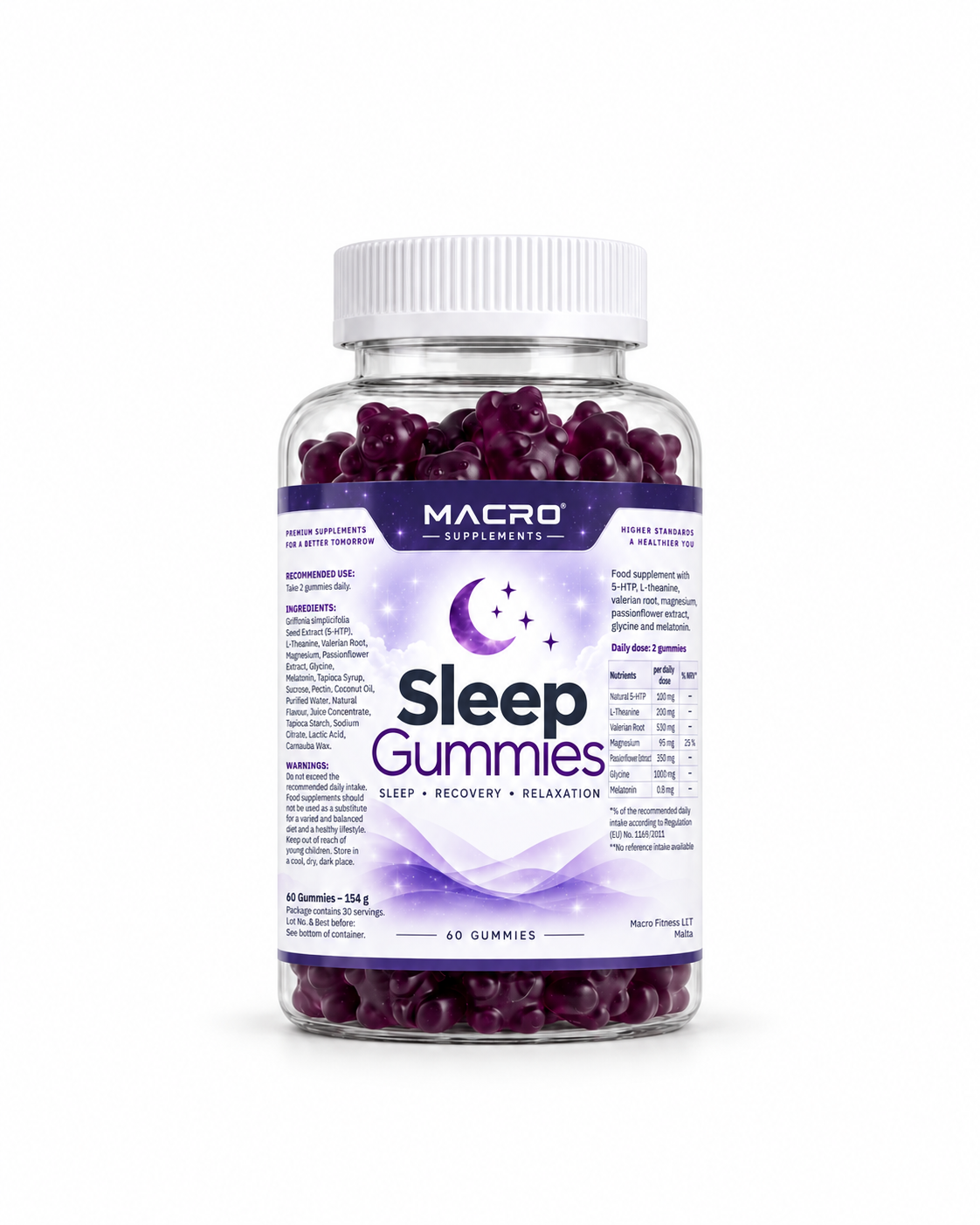 Sleep Gummies – 60 Gummies