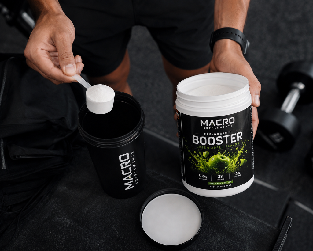 Pre-Workout Booster Green Apple - 500g