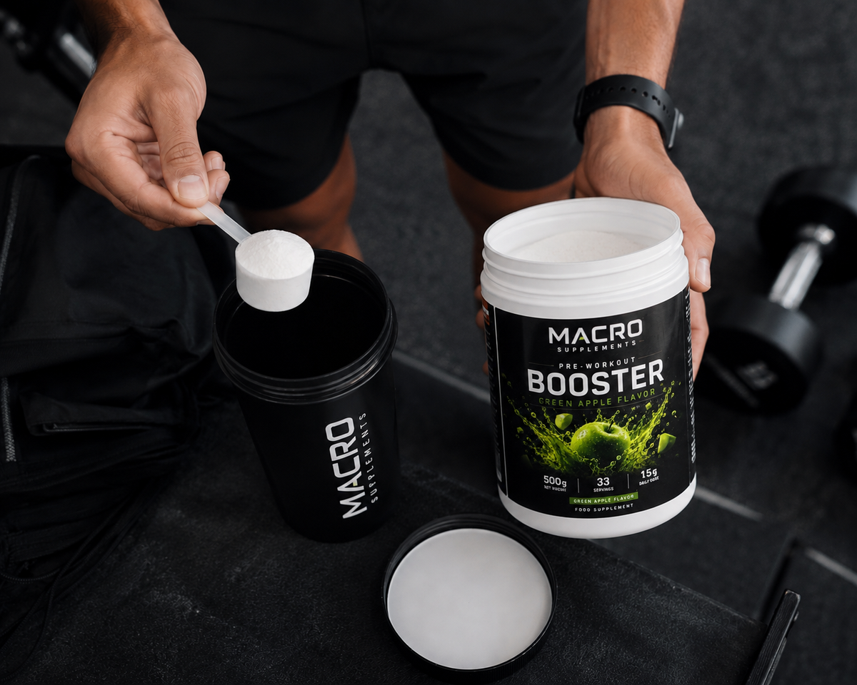 Pre-Workout Booster Green Apple - 500g